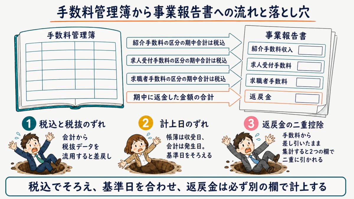 事業報告書との連動ポイント