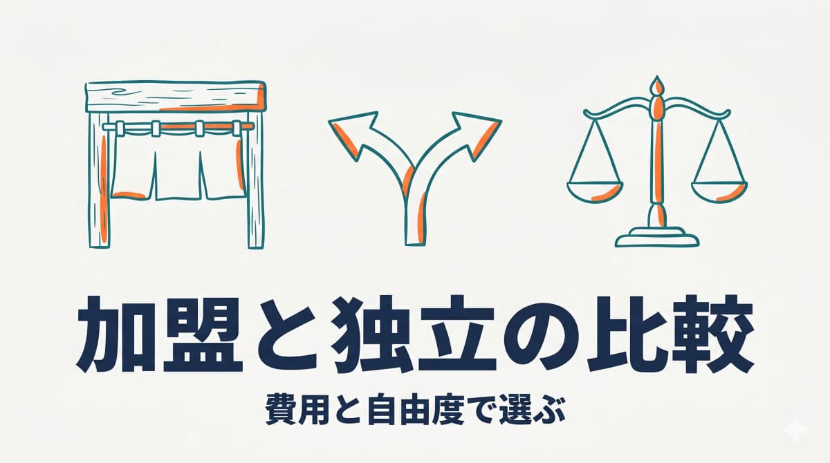 人材紹介のフランチャイズ加盟 vs 独立開業|メリット・費用・自由度を徹底比較【2026年版】