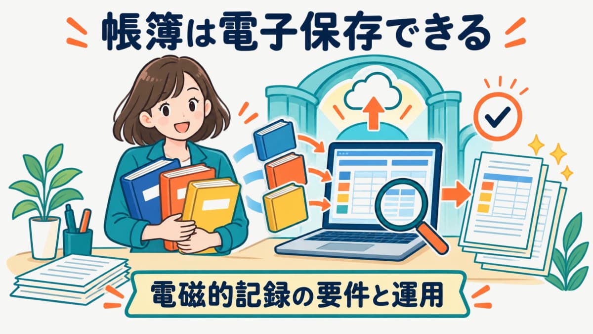 職業紹介の帳簿は電子保存できる?電磁的記録の要件と運用【2026年版】